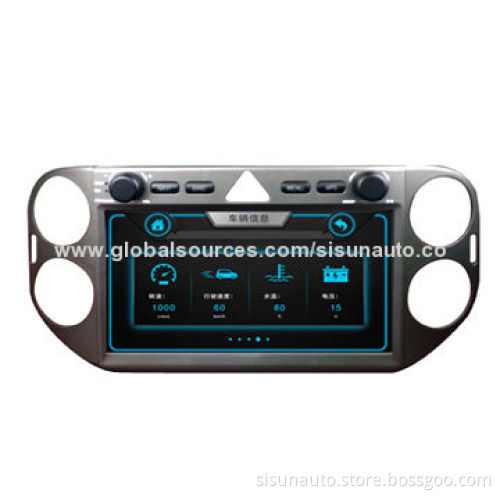10.1" 2 DIN Android 4.1.1, OBD/OBDII, 3G, Wi-Fi, Car GPS Navigation for Tiguan